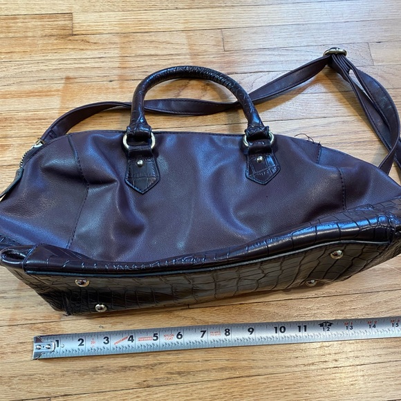 Christian Siriano For Payless Purple Bag 15x7x6 - Picture 8 of 10